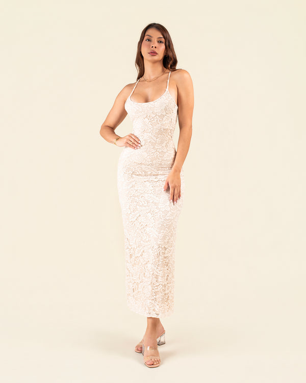 Vestido Coral con control de abdomen