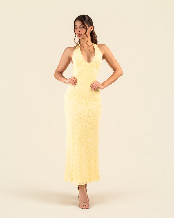 Vestido Naranja con control de abdomen